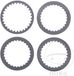 TRW Lucas MES385-4 Koppelingsblokken voor motorfiets-koppeling, stalen schijvenset, voor Kawasaki