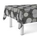Martina Home Wasdoek tafelkleed, lenzen, zwart, 100 x 140 cm