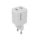 Canyon CU35CC Wit AC Draadloos opladen Snel opladen 35W GaN 2x USB-C