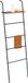 Relaxdays handdoekladder badkamer - 150x45,5 cm - met plankje - staal