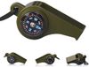 Unyqoos® Compact 3-en-1 Kompas d'extérieur avec sifflet et thermomètre - Vert