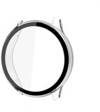 Strap-it PC Beschermhoes met Gehard Glas (Transparant) – Sterke case met geïntegreerde screenprotector – volledige bescherming – geschikt voor Garmin Vivomove Trend