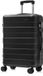 YONSLY Sac cabine - 66cm - 66 L - Serrure à combinaison - Noir