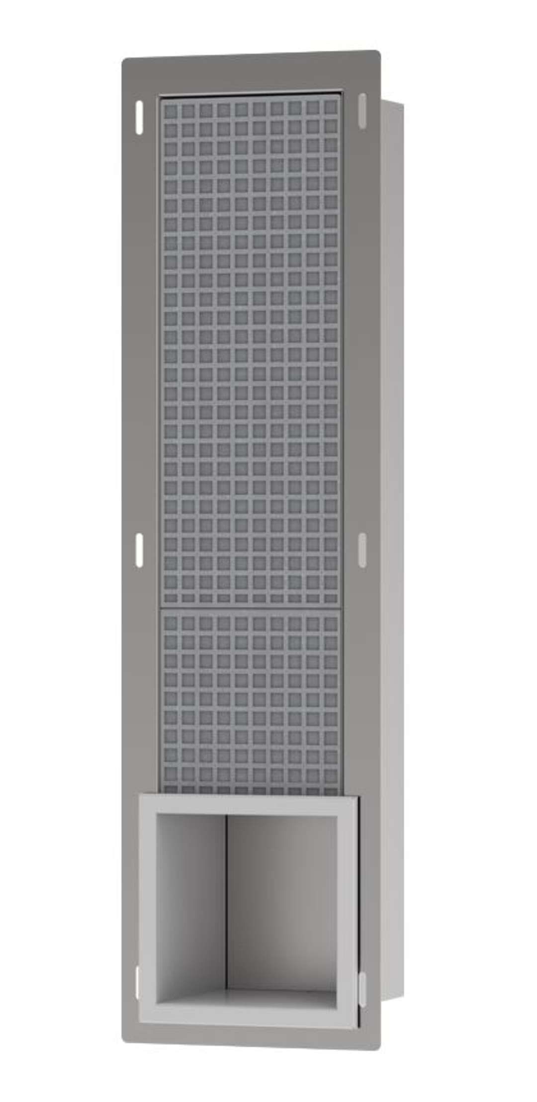 Hansgrohe XtraStoris Original - Ingebouwde toiletpapierdispenser, mat wit