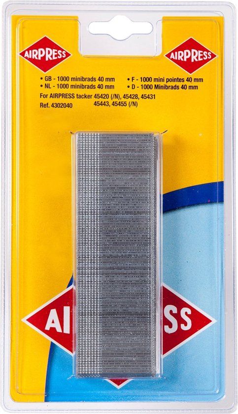 AIRPRESS 1000 Spijkers 40mm | 8712418006643