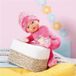 Baby Born Sleepy pop, zachte pop met rammelaar, roze, 30 cm, geschikt voor kinderen vanaf 3 jaar