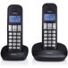 Profoon PDX-1120 Téléphone DECT - Noir - 2 Combinés