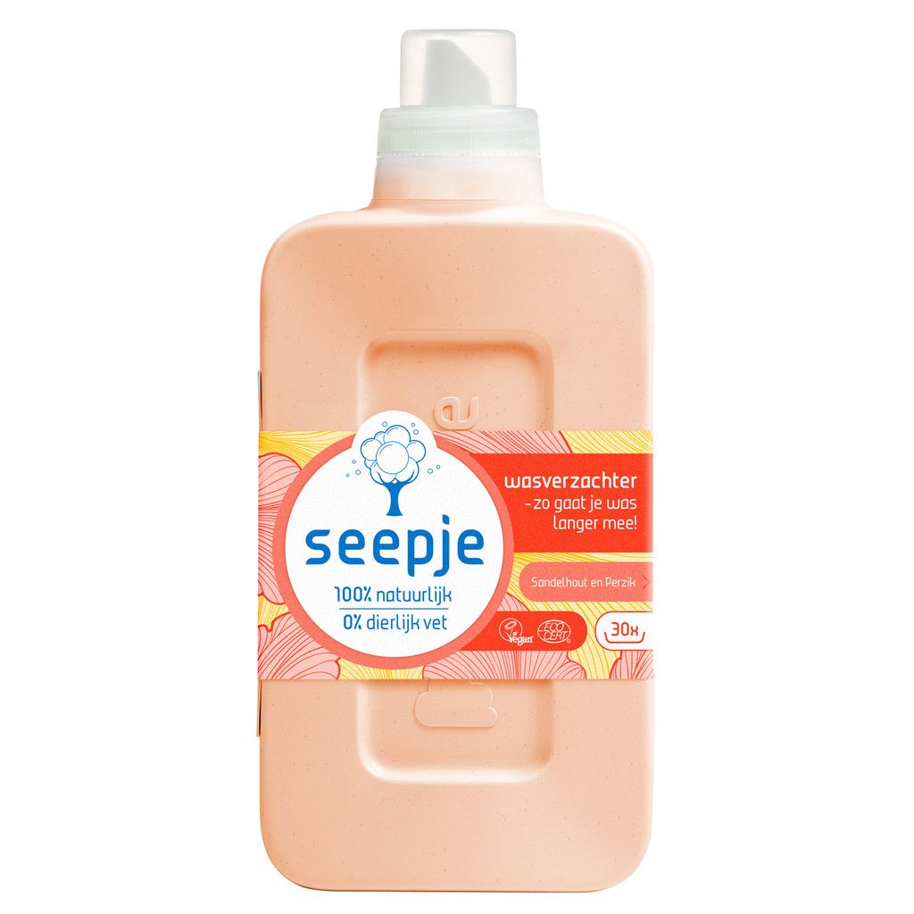 Seepje Wasverzachter Sandelhout en Perzik - 8720254038223