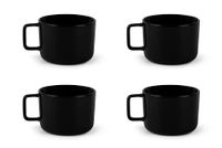 Excelsa Nordic Set met 4 jumbo-kopjes, keramiek, aardewerk, inhoud: 210 ml.