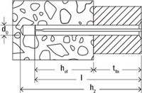 Fischer Douille d'ancrage FNH 6 x 30mm (100 pièces)