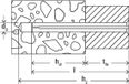 Fischer Douille d'ancrage FNH 6 x 30mm (100 pièces)