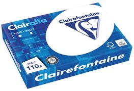 Clairefontaine Kopieerpapier Clairalfa A4 110gr wit 500vel