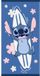 Lilo en Stitch Stitch strandlaken Surfplank 70 x 140 cm polyester blauw