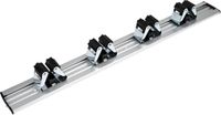 Benson Gereedschapshouder - 4 houders - railsysteem - 48,5 cm - voor huis en garage