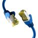 Brand-X Patchkabel CAT6a BLAU 30m S/FTP PIMF, RJ45 Netzwerkkabel Ethernetkabel LAN DSL - 5 Stück