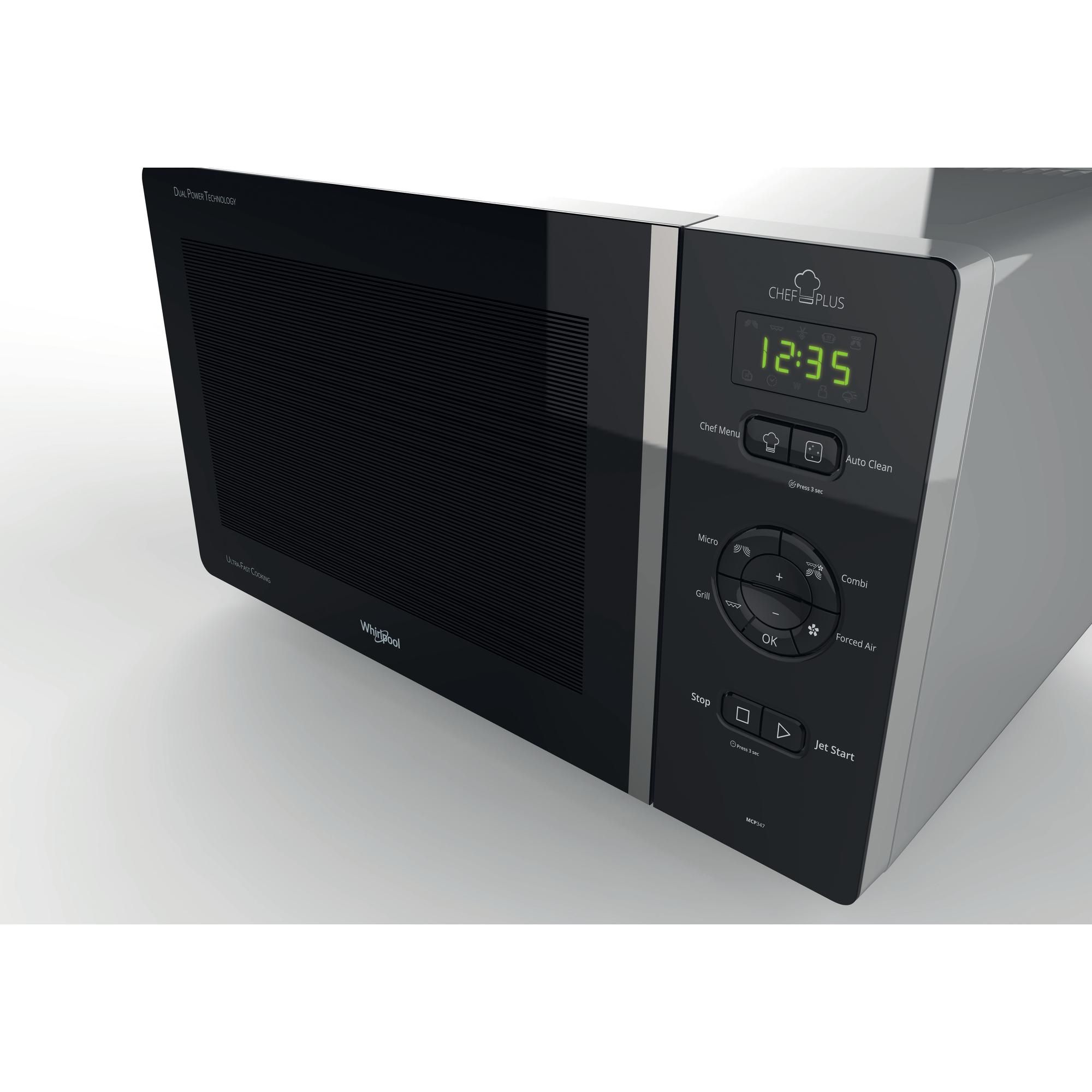 Whirlpool MCP 347 SL Aanrecht Combinatiemagnetron - 25 l, 800 W