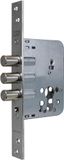 TESA R201B6SCAI Veiligheidsinsteekslot voor Houten Deuren, Doornmaat Standard, Afwerking inox, Schoten van 14 mm, Beschermd Mechanisme en Eenvoudige Montage