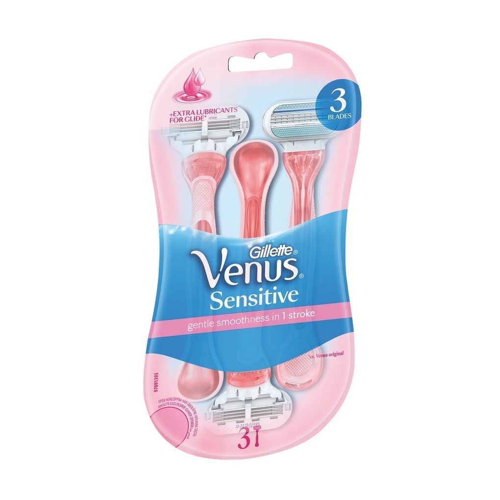 Gillette Sensitive - 3 stuks - Wegwerpmesjes