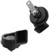 Oxford Foghorn 12V Motorcycle Horn black