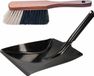 Buemag Stoffer en Blik Zwart/Bruin Metaal Hout