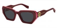Marc Jacobs MARC 851/S Burgundy Fuchsia Zonnebril Vrouwen Kunststof