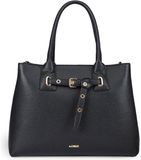 L.CREDI Sadette Schoudertas 38 cm - Dames - Antraciet