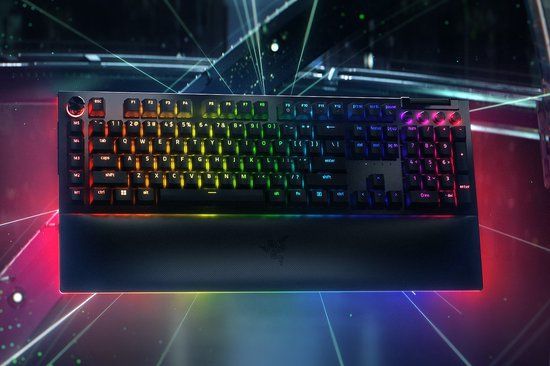 Razer BlackWidow V4 Pro Gamen USB QWERTZ Duits Zwart