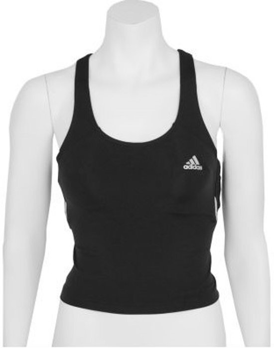 Adidas Response Shimmel Womens - Sporttop - Dames - Maat 42 - Black;White
