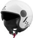 Bogotto H595 SPN Wit Jethelm - Helm