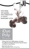Jacquard iDye Poly textielverf 14 gr zilvergrijs voor synthetische stoffen