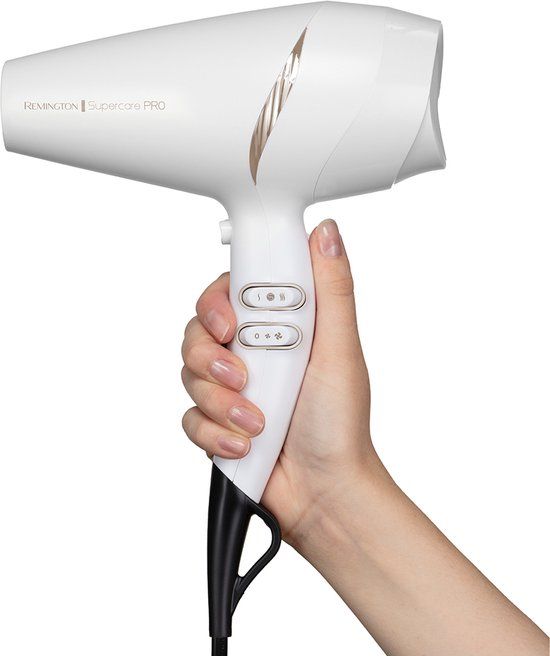 Remington Supercare Pro 2200 AC haardroger 2200 W Zwart, Wit