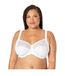 Elomi Morgan Banded Underwire Stretch Lace Bra Damesbeha, Wit, 90G