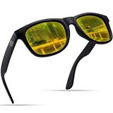 Twenty4seven® Nachtbril voor Auto - Nachtzicht Bril tegen Felle Koplampen - Night Vision Unisex - Bij Nachtblindheid - Zwart Frame