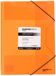 Grafoplas 4800452 - economische map met elastiek, oranje