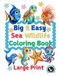 Big & Easy Sea Wildlife Coloring Book