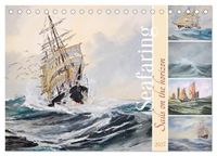 Sails CALVENDO Sails on the Horizon (Desk Calendar 2027 DIN A5 landscape)