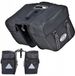 ProX Montana 029 Fiestas Sacoche de vélo 20L Double Noir Durable