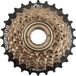 Shimano Tourney MF-TZ500 7-speed Cassette - 14-28T - Black/Brown