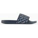 EA7 Emporio Armani Tongs All Over Logo bleu marine (40)