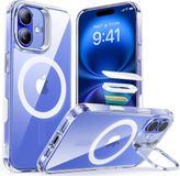 ESR Classic Hybrid HaloLock Hoesje voor Apple iPhone 16 - Transparant