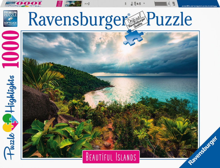 Ravensburger 16910 Hawaiian Heaven 1000 stukjes puzzel voor volwassenen en kinderen vanaf 12 jaar, veelkleurig