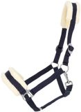 E essentials Q-essentials Halster voor paarden Cali Shetlander marine Polyester