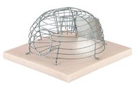 Kerbl 299617 Mand Muisval Mousecage, met 2 ingangen