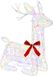 vidaXL 3D Kerst Rendier LOVIISA 140 LED's Meerkleurig 55 x 22 x 63 cm