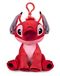 Lilo & Stitch - Peluche Stitch - Angel - Rouge avec Son 11,41 pouces (20 cm) - Super Doux - Rouge