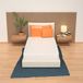 MiaSuite Matras 90 x 200 cm - Orthopedisch met 7 cm Memory Schuim en 17 cm Waterfoam