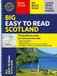 Philip's Big Easy To Read Scotland Road Atlas (spiral A3)