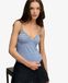 Superdry Athletic Essentials V-neck Waffel-Camisole Hellblau Größe 42