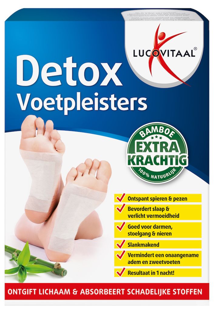 Lucovitaal Detox Voetpleisters - 10 stuks