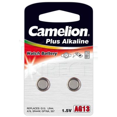 Camelion AG13/LR44/357 Alkaline Buttoncell - 2 stuks